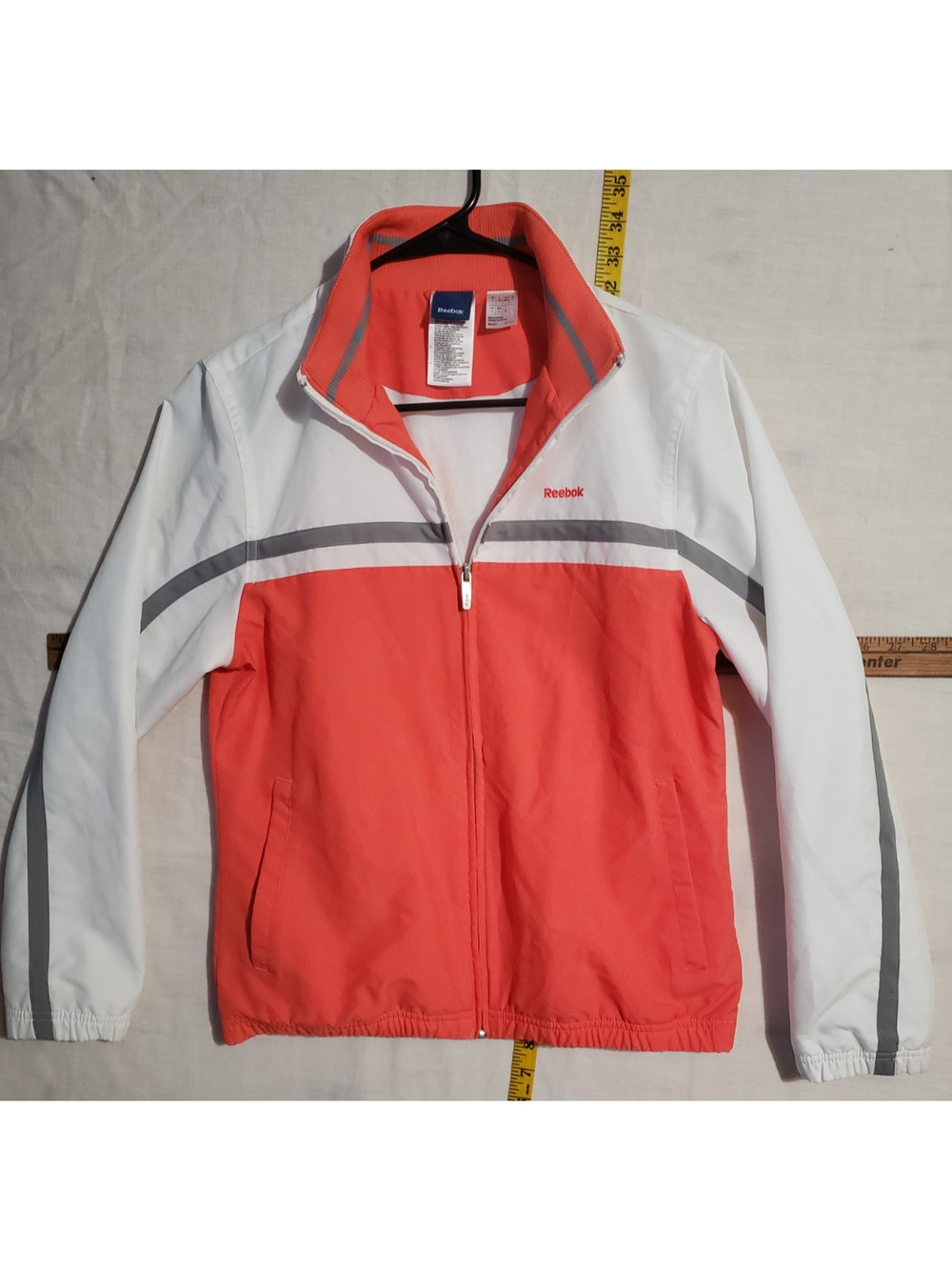 Women's Reebok Jacket White/Orange